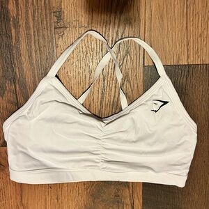 Gymshark White Sports Bra